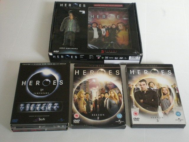 Heroes - série 1 2 3 + especial 2