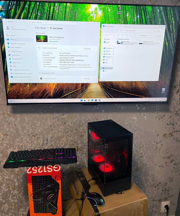 Ігровий компьютер GAMER AURA ELITE SSD DDR4 Wi-FI