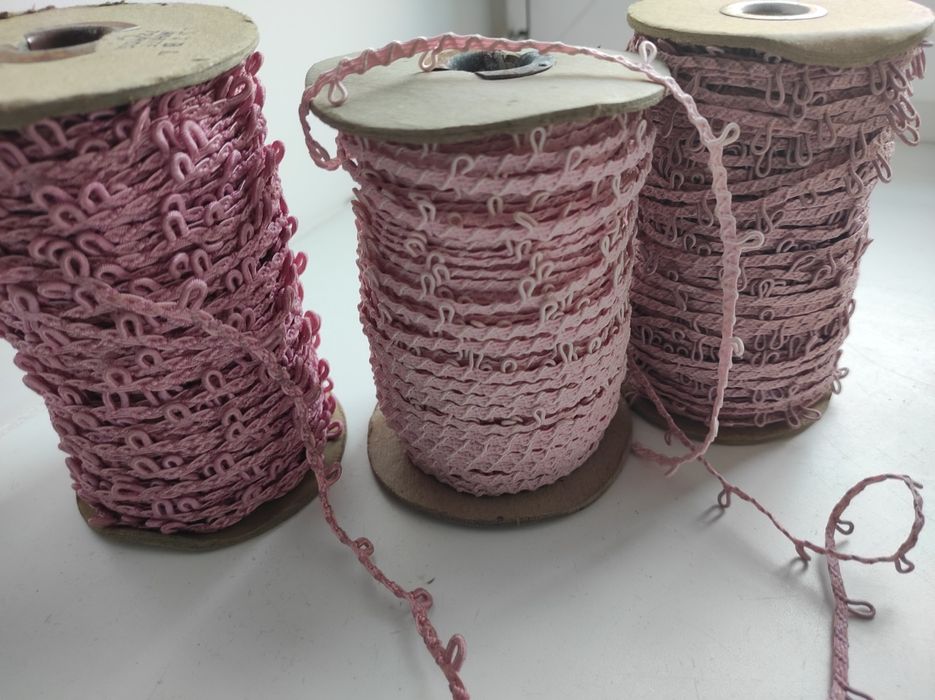 Taśma pętelkowa różowa