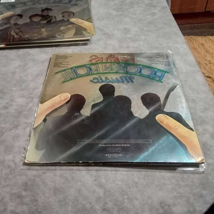 beatles - rock-n-roll music. японский 2 lp