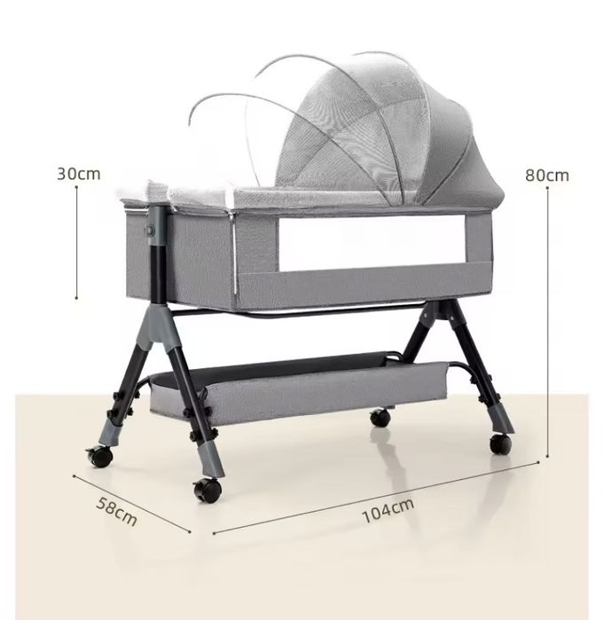 ліжко дитяче гойдалка кроватка детская ліжечко для малюка