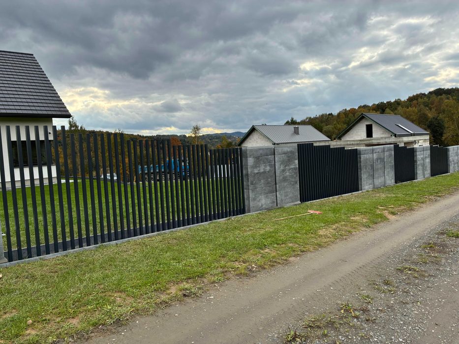 bramy ogrodzenia przęsła