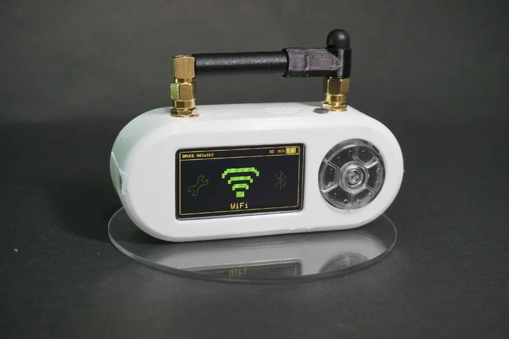 ESp32 arduino diy zestaw antena marauder bruce kable płytki