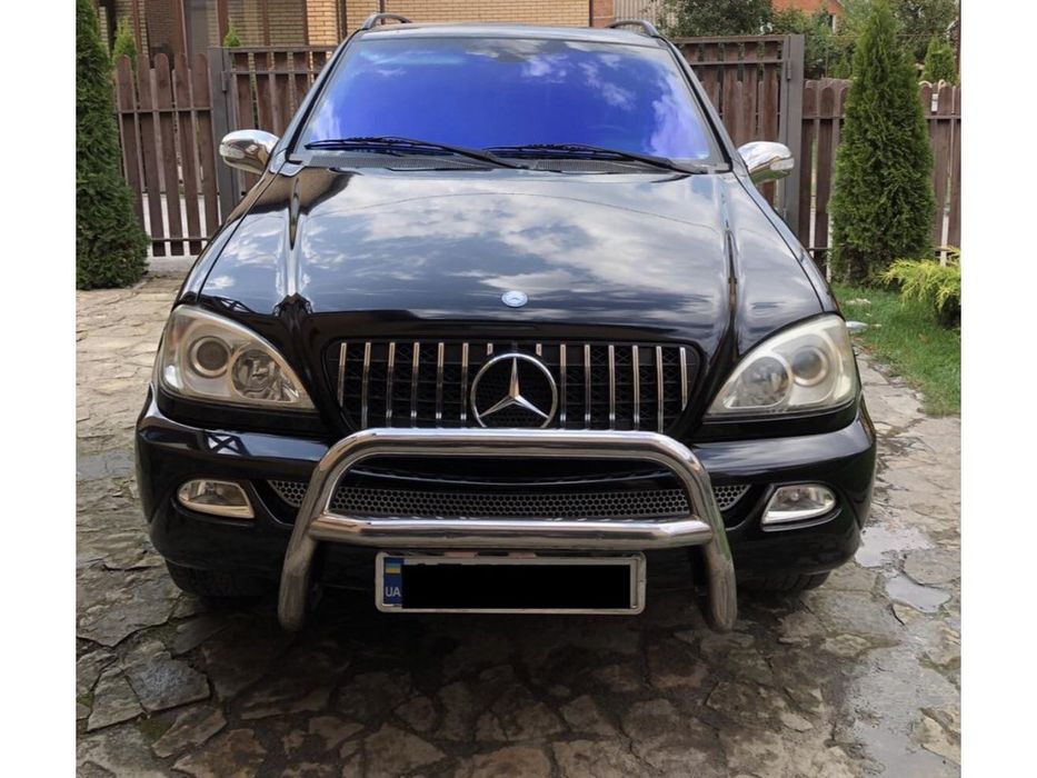 Mercedes ML W163 Хром накладки на зеркала