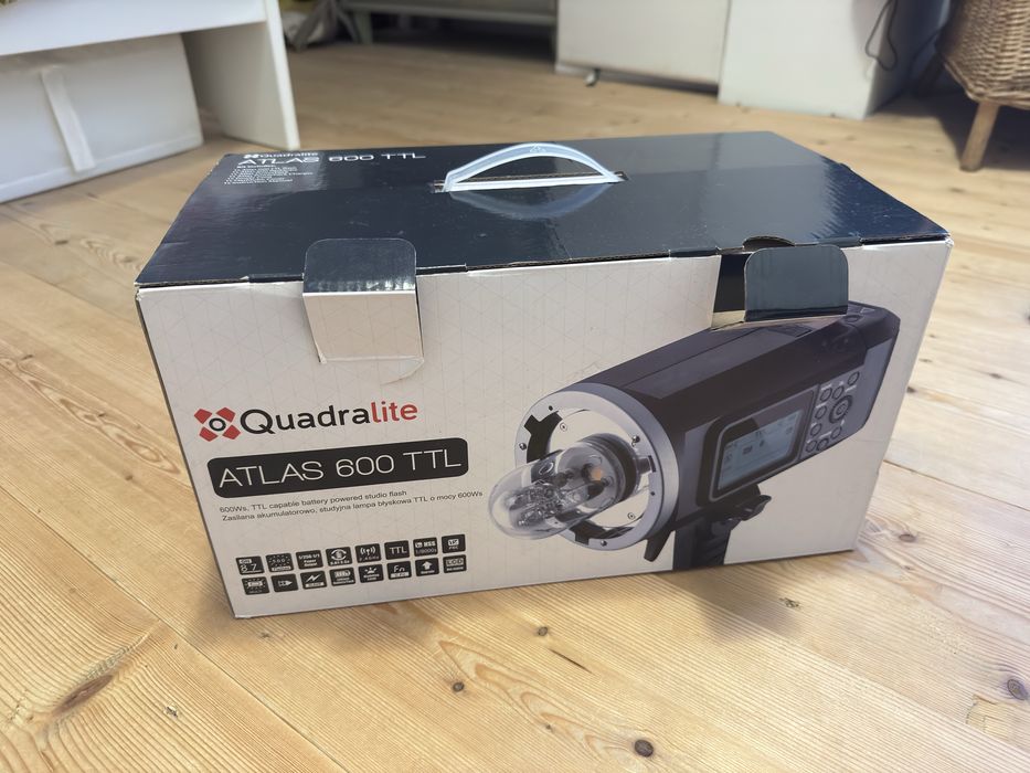Quadralite atlas 600 ttl lampa studyjna