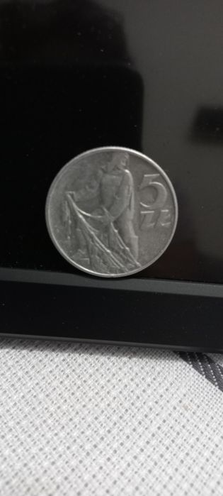 Moneta 5 zł.uzywana
