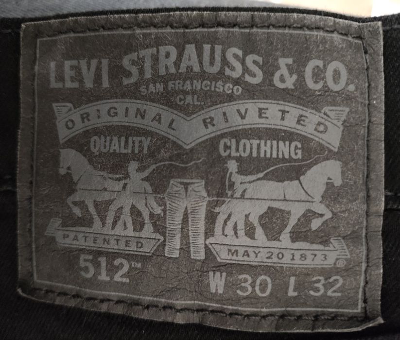Spodnie męskie Levis Levi's 512 W30 L32