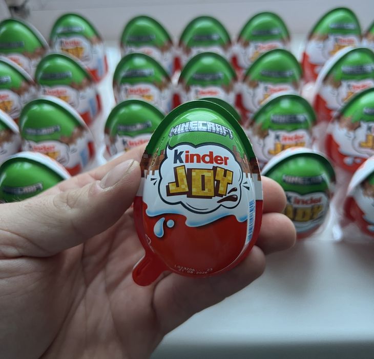 (Продаж від 5 шт) Kinder JOY “MINECRAFT”