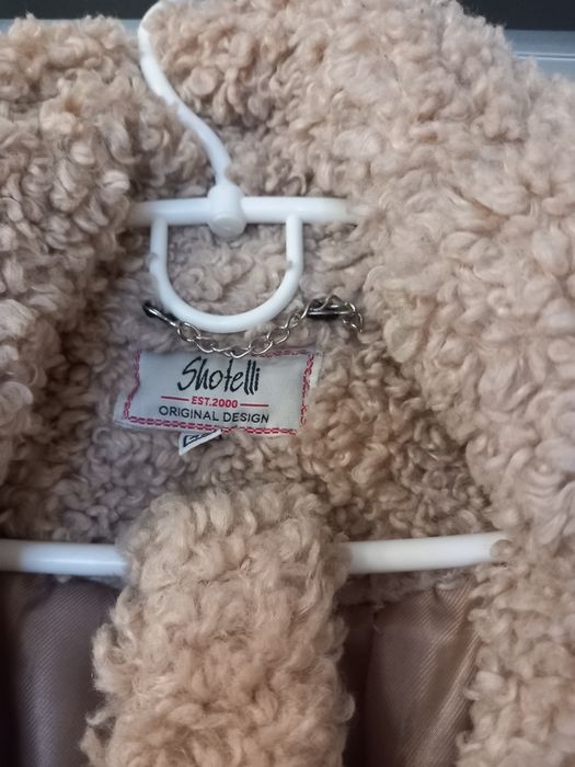 Шубка Тедді коричнева