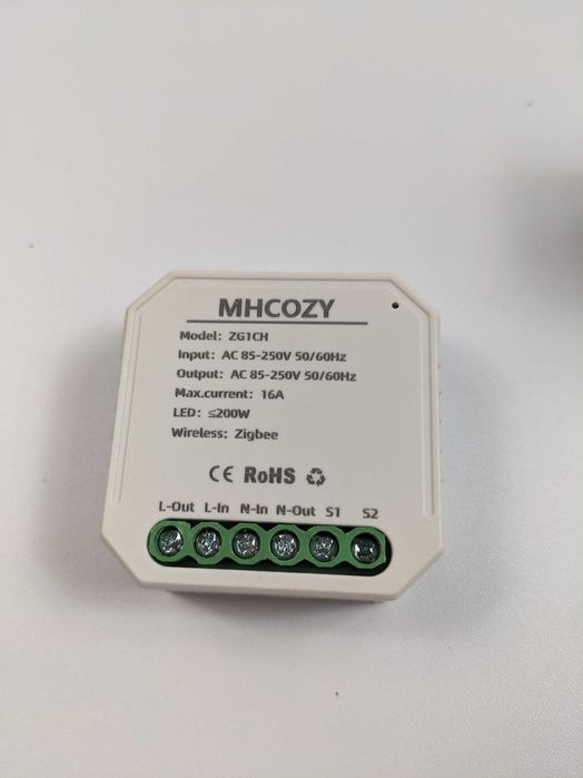 Переключатель MHCOZY Zigbee 3.0 для Ewelink Tuya ZigBee Hub