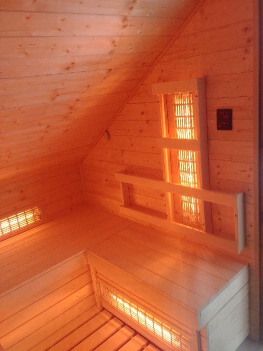Budowa saun na wymiar, Sauna sucha, sauny infrared, beczka kąpielowa