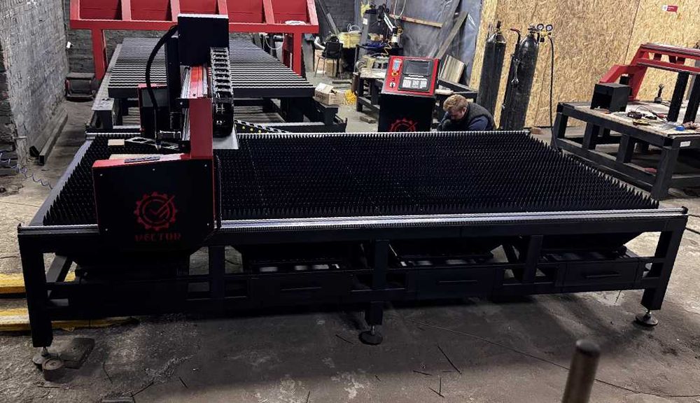 Верстат плазмового різання з ЧПК 3000х1500мм