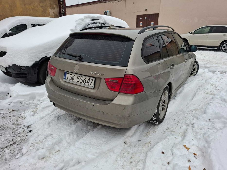 BMW serii 3 E91  2.0 Diesel 2008 uszkodzony silnik