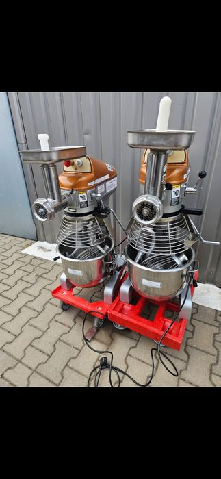 Mieszałka, ubijaczka do ciasta z wilkiem do mięsa  20l