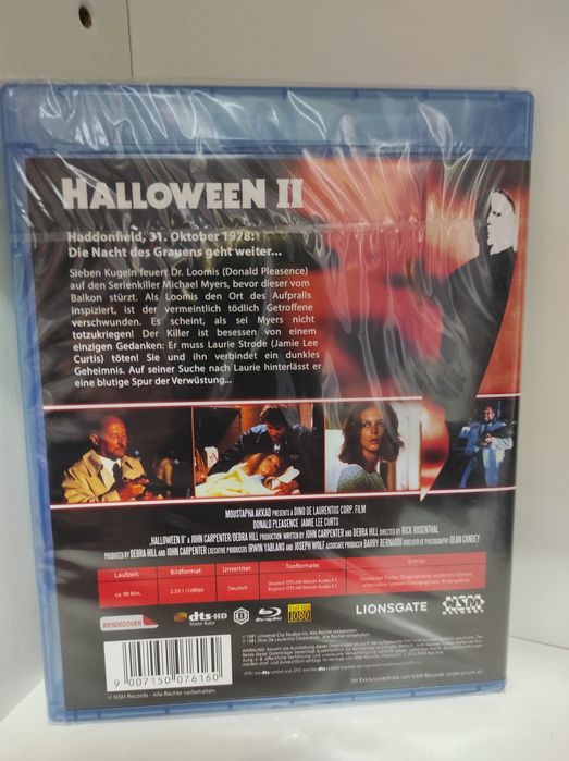 Halloween II Blu-ray Nowy