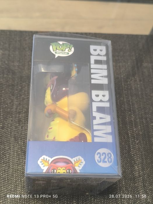 Funko pop Rick and Morty blim blam nft digital