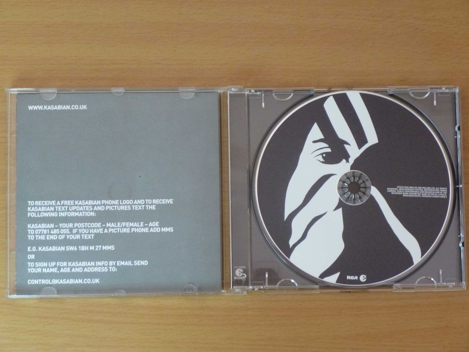 CD musica rock de Kasabian