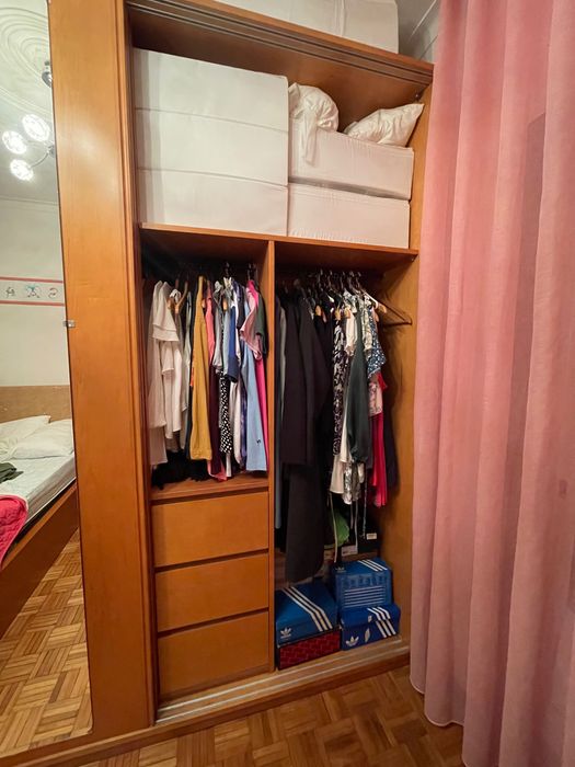 Roupeiro + 2 cubos + armário multiusos – extrema arrumação