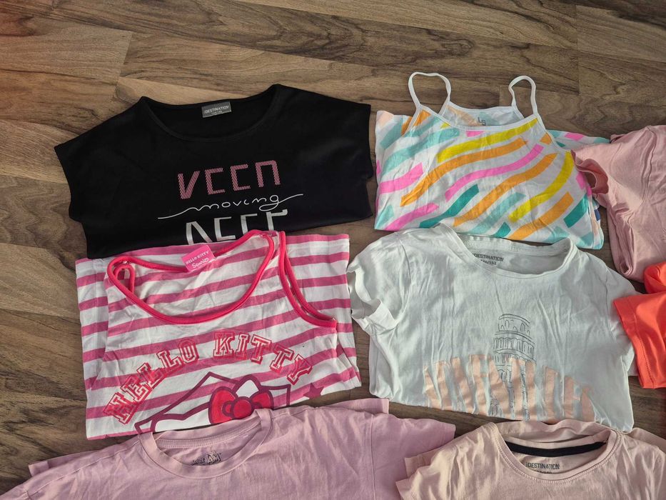 Zestaw ubrań paka dla dziewczynki 140/146