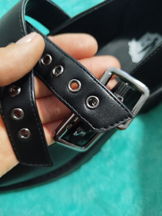 Туфлі р.39 жіночі трендові чорні нові Венздей