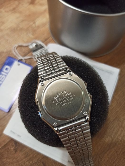 Часы Casio A159W ОРИГИНАЛ! Винтаж Ретро Касио Годинник Касіо Новое