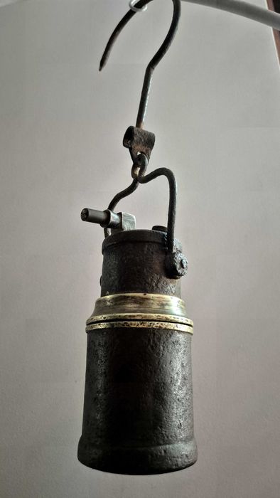 Gasometro a carboneto em latão