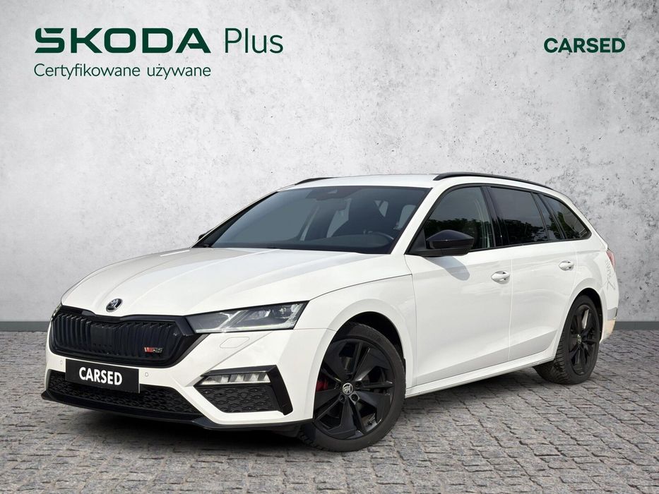Skoda Octavia VRS Estate 2.0 TDI / 200 KM DSG 4x4 Śliczna Biała ASO FV-23