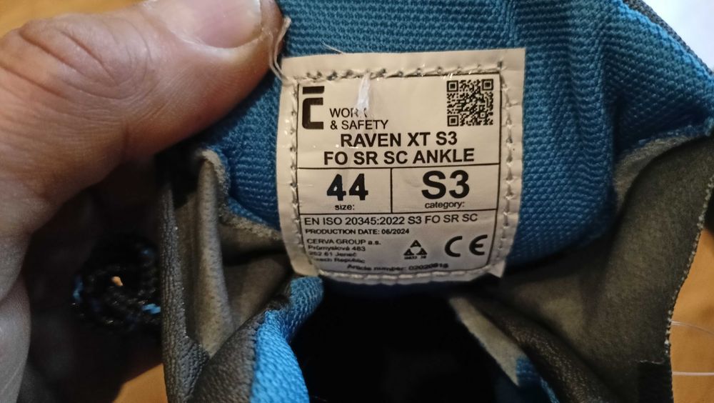 Buty robocze Raven nowe rozm.44