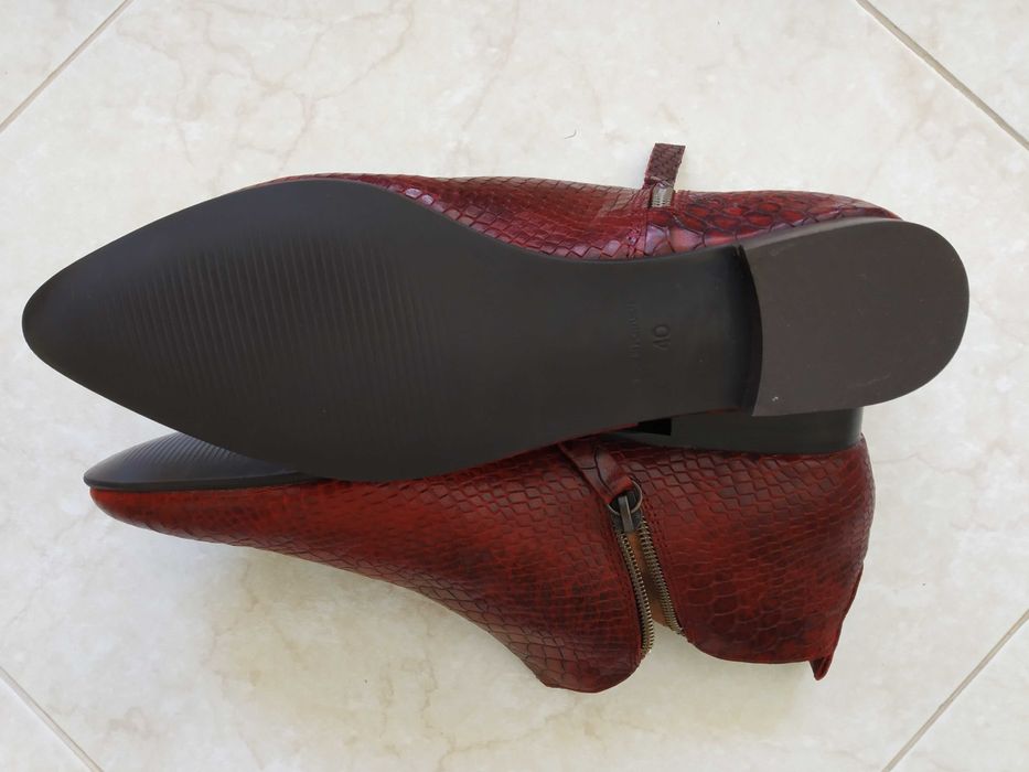 Botins Tapadas novos nº40