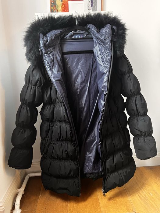 Kurtka damska puchowa zimowa Trussardi Jeans L