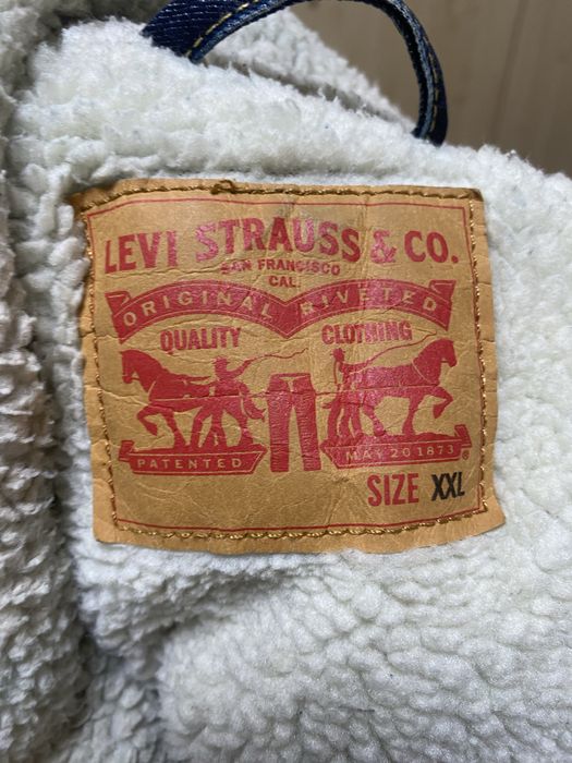 Куртка джинсова утеплена Levi Strauss