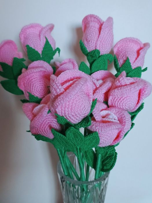 Роза розы  букет ручная работа