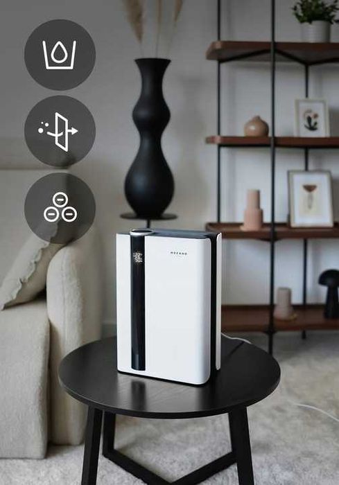 Osuszacz POWIETRZA 2,5L pochłaniacz wilgoci 2 filtry WIFI aplikacja