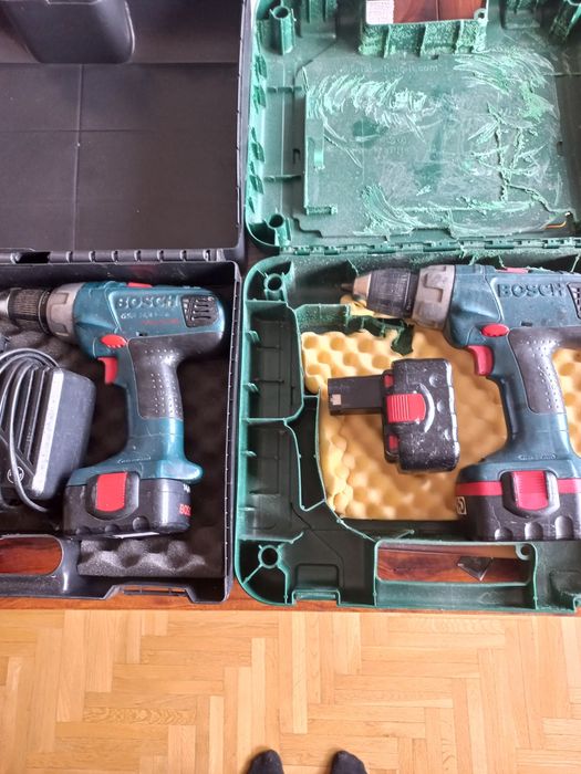 Komplet wiertarka + wkrętarka z udarem