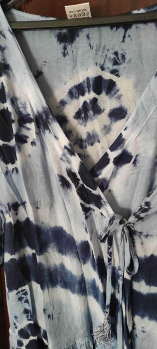 Blusa Azul Traçada XL