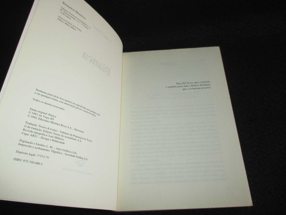 Livro Bianca Robert Elegant Romance Histórico