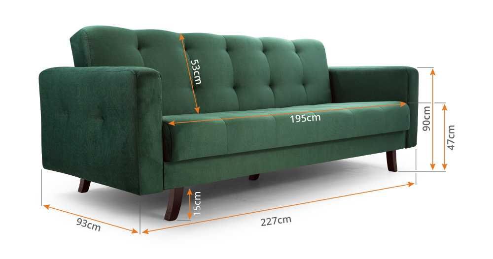 Kanapa Wersalka Sofa Rozkładana LIZBONA !