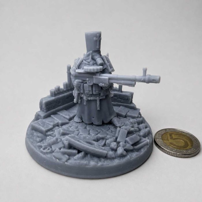 Figurki Trench Crusade 32 mm – druk 3D z żywicy ABS-like