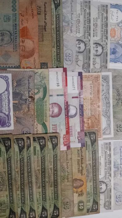 Sprzedam banknoty z Afryki