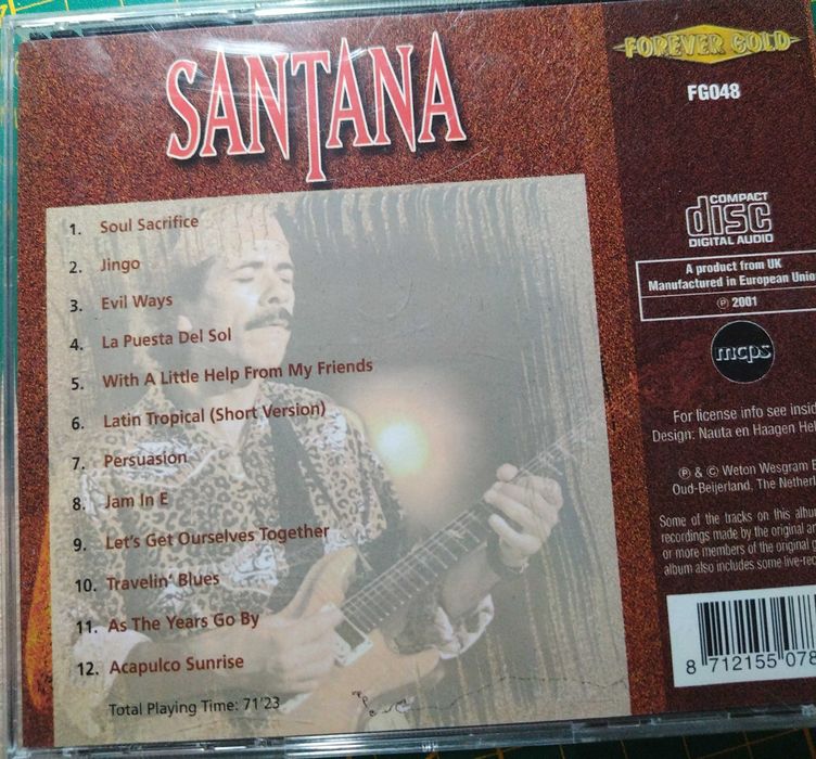 Płyta CD Santana