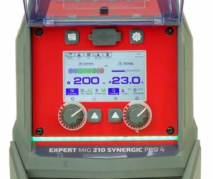 Spawarka migomat Ideal EXPERT MIG 210 SYNERGIC Pro4 LCD