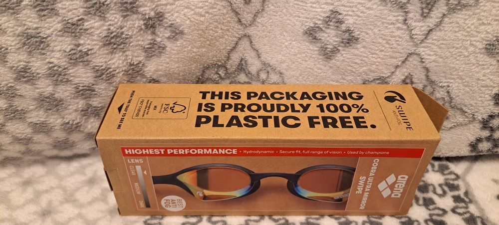 Nowe Okulary Lustrzane Szkła firmy Arena