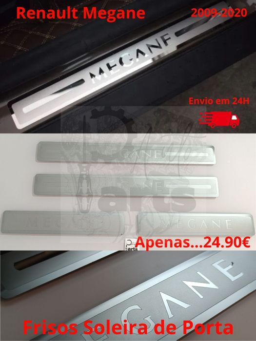 Frisos Soleira de porta Renault Megane 2009/2020