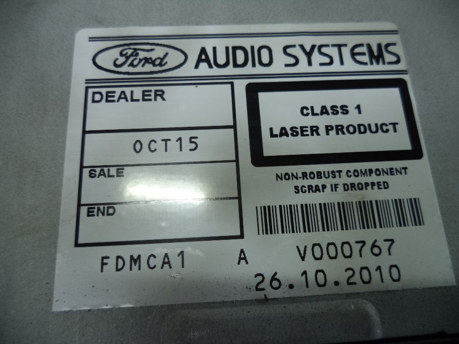 radio 6000 CD MP3 ford mondeo galaxy CD345 PREMIUM