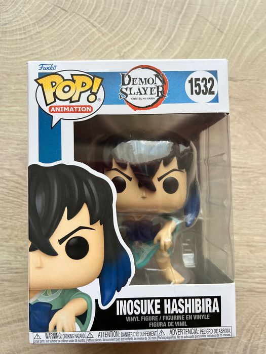 funko pop inosuke hashibira, демон слеєр, аніме фігурка