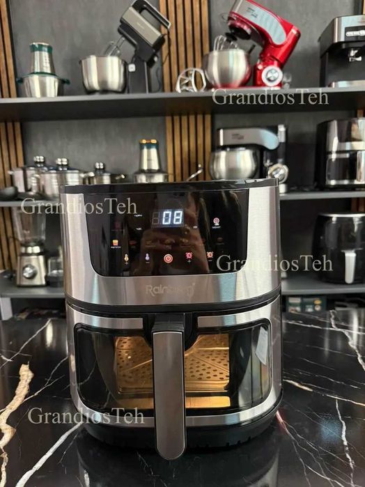 НЕМЕЦКИЙ аэрогриль Rainberg RB-2287 12.5 л, 4200 Вт, аэро фритюрница