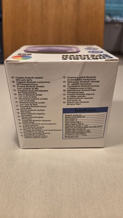 Przenośny głośnik bluetooth
