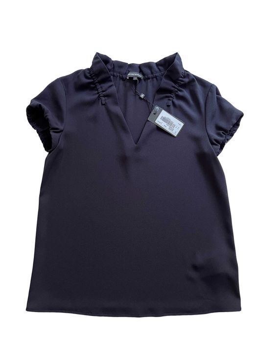 EMPORIO ARMANI koszula bluzka granatowa r. S