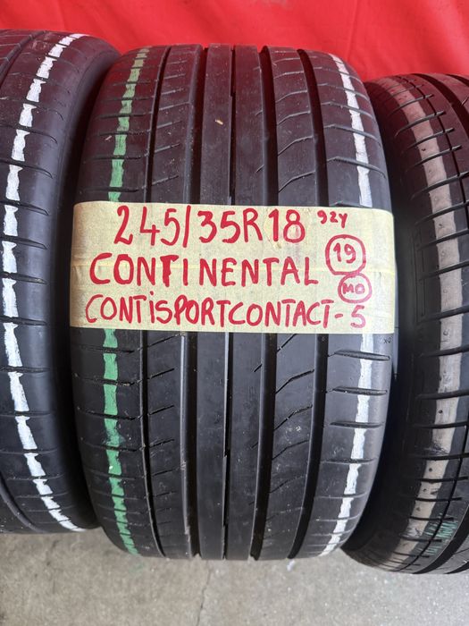 Pneus 215/40/18 + 245/35/18 Falken + Continental Como novos