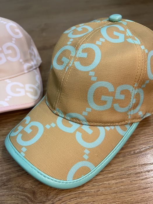 Кепка Gucci зел,беж,бел